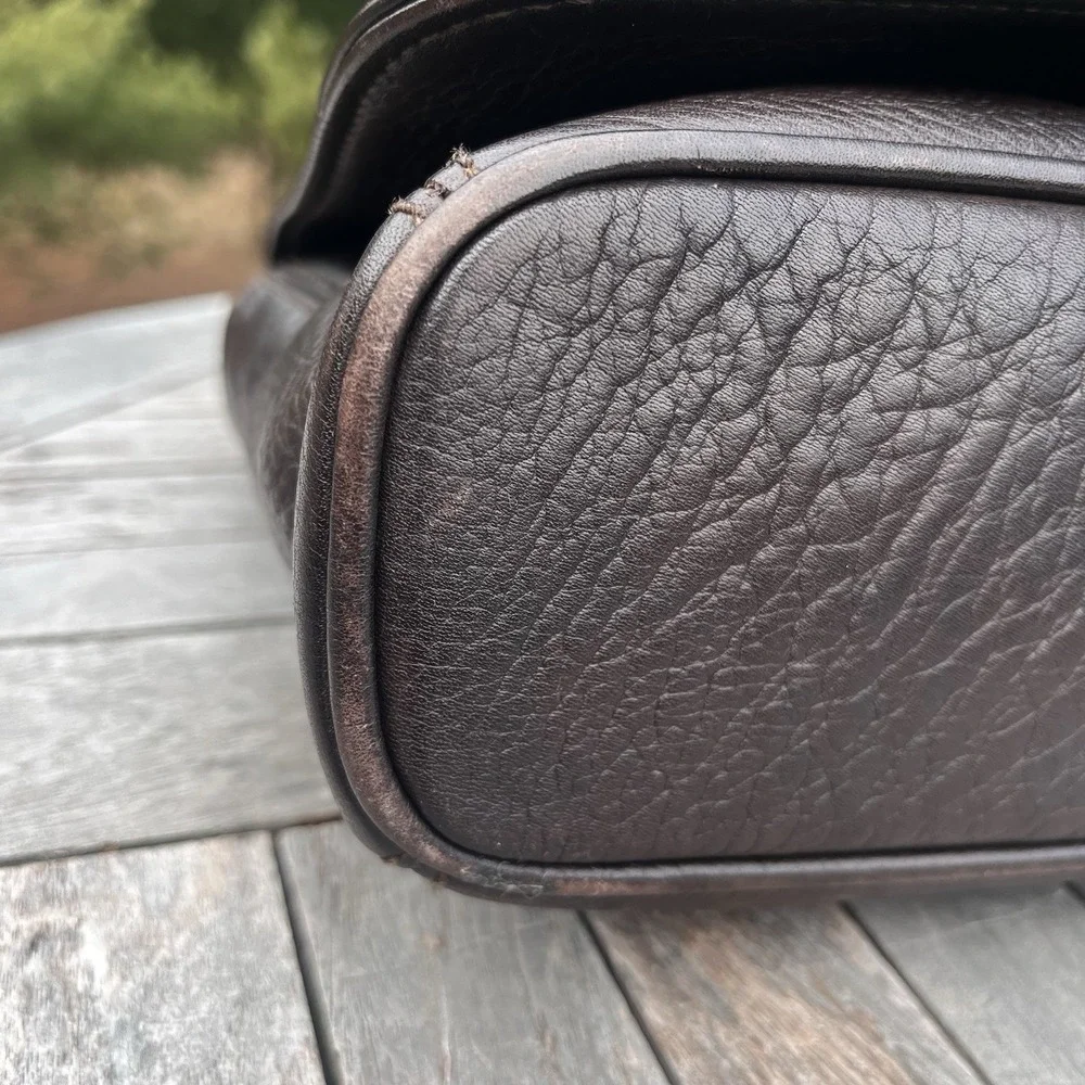 Vintage COACH Sonoma Crossbody Shoulder Bag‎ Brown Leather Purse 4928 Costa Rica